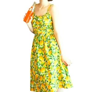 Retrolicious when life gives you lemons dress